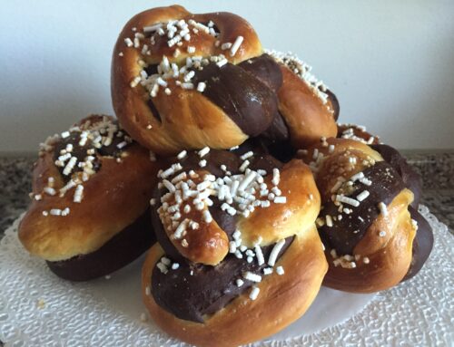 Pan brioche vaniglia  e cioccolato